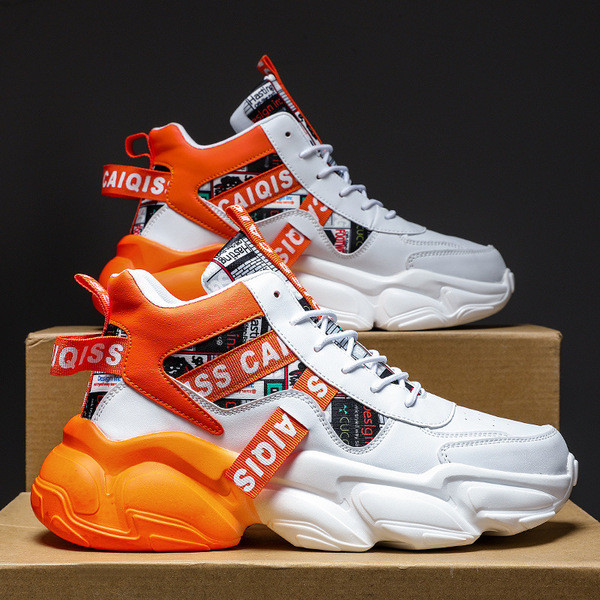 Spring men's shoes summer middle school students basketball sports running shoes